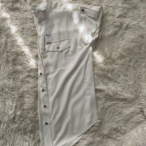NY&Co Brand New White Buttoned Blouse 🤍